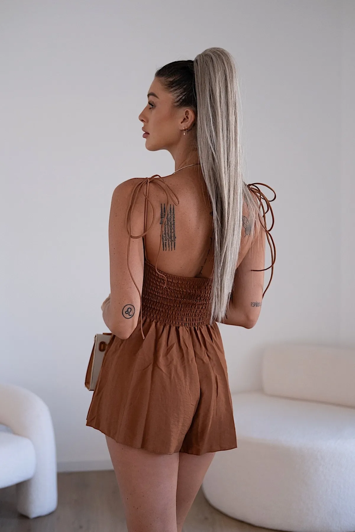 Sale Tutina choco con bottoncini Completi & Tute